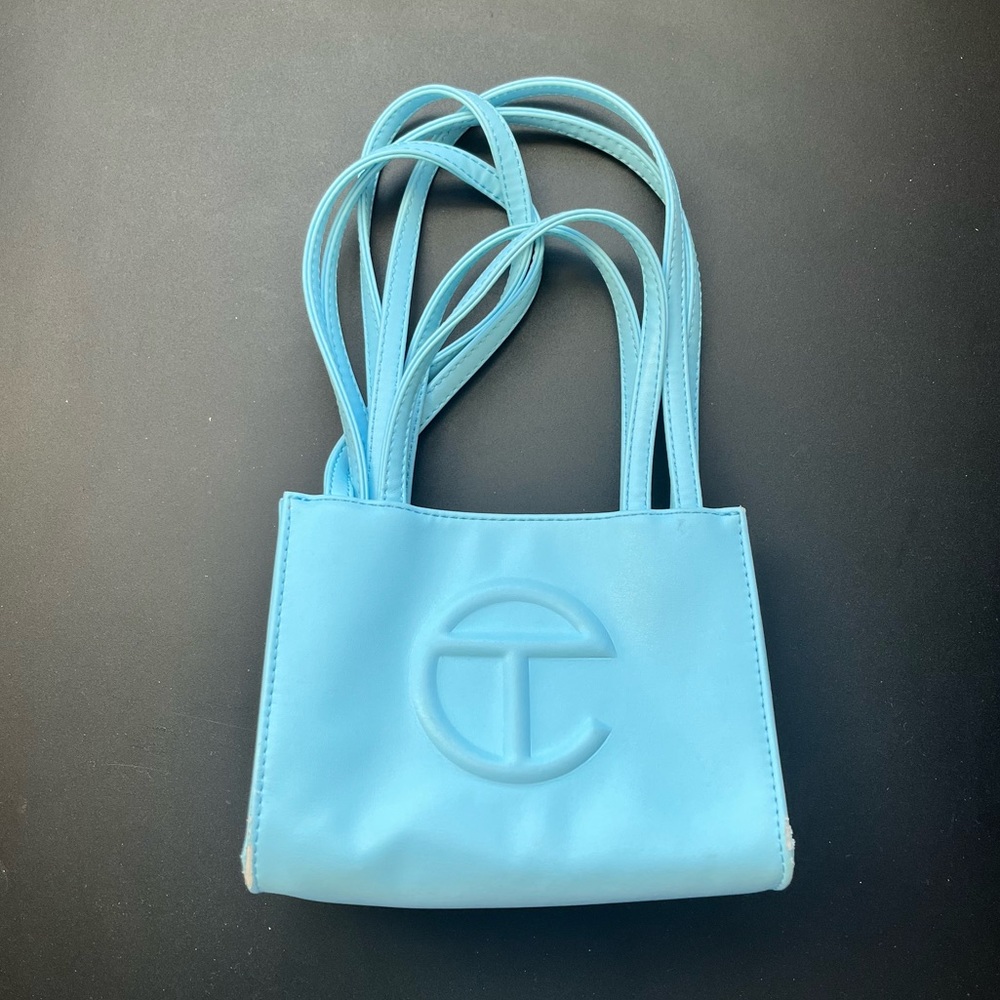 TELFAR Small Pool Blue Bag